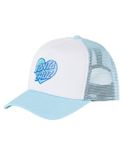 CHECKER HEART DOT TRUCKER CAP