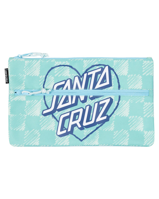 HEART DOT HOLLOW PENCIL CASE