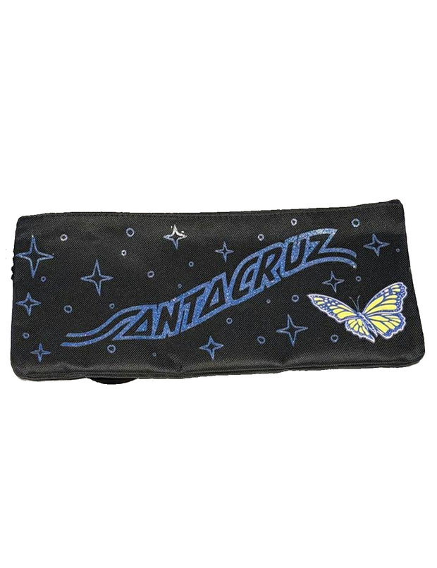 WINGED BUTTERFLY STRIP PENCIL CASE