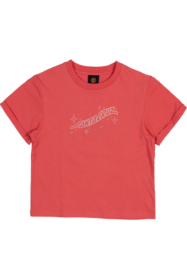 WINGED MOON STRIP CENTRE SHORT SLEEVE CR