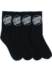 OPUS DOT CREW SOCKS 4PK - MENS