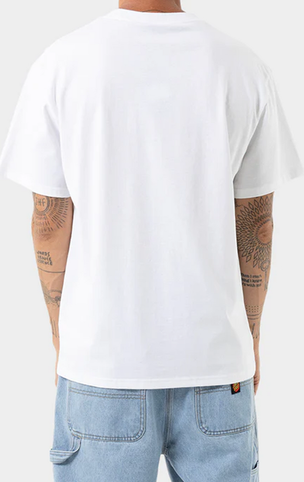 OFF SET STRIP FRONT SHORT SLEEVE TEE