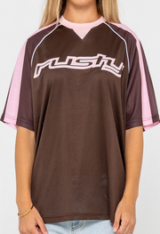 NAPLES CONTRAST OVERSIZE SPORTS JERSEY
