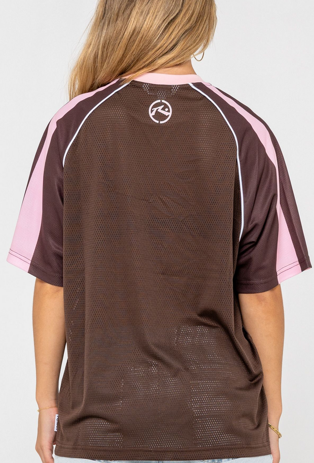 NAPLES CONTRAST OVERSIZE SPORTS JERSEY