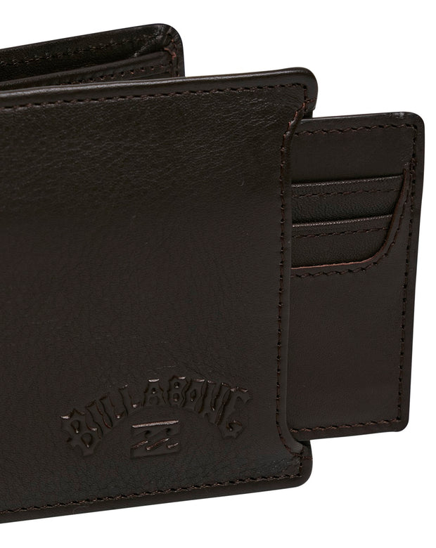 SLIM 2 IN 1 LEATHER WALLET