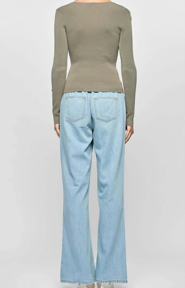 MIRA TWIST KNIT TOP