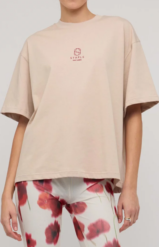 STAPLE OVERSIZE TEE