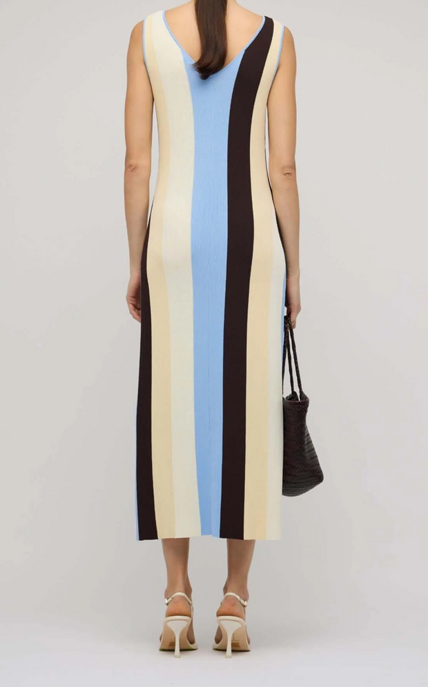 ATLAS STRIPE KNIT DRESS