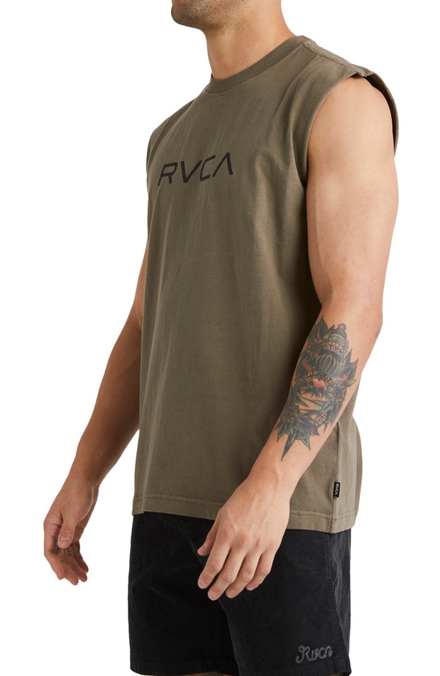 BIG RVCA WASHED MUSCLE