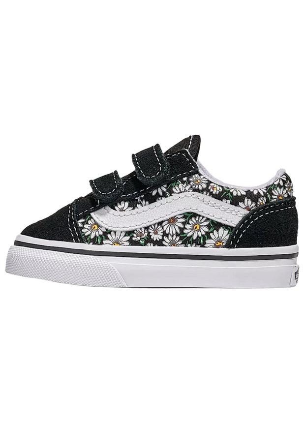 OLD SKOOL V DAISIES BLACK/WHITE