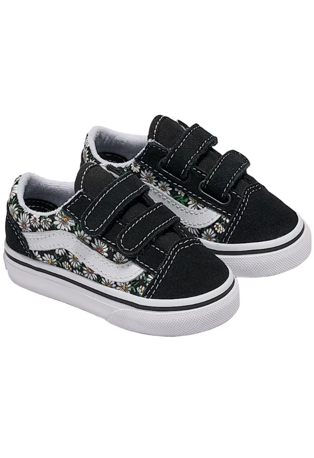 OLD SKOOL V DAISIES BLACK/WHITE