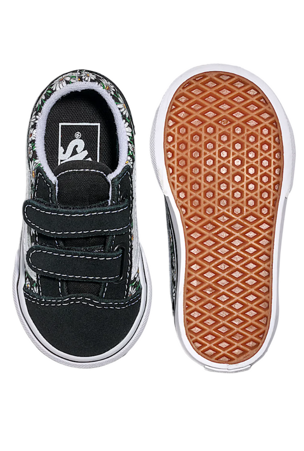 OLD SKOOL V DAISIES BLACK/WHITE