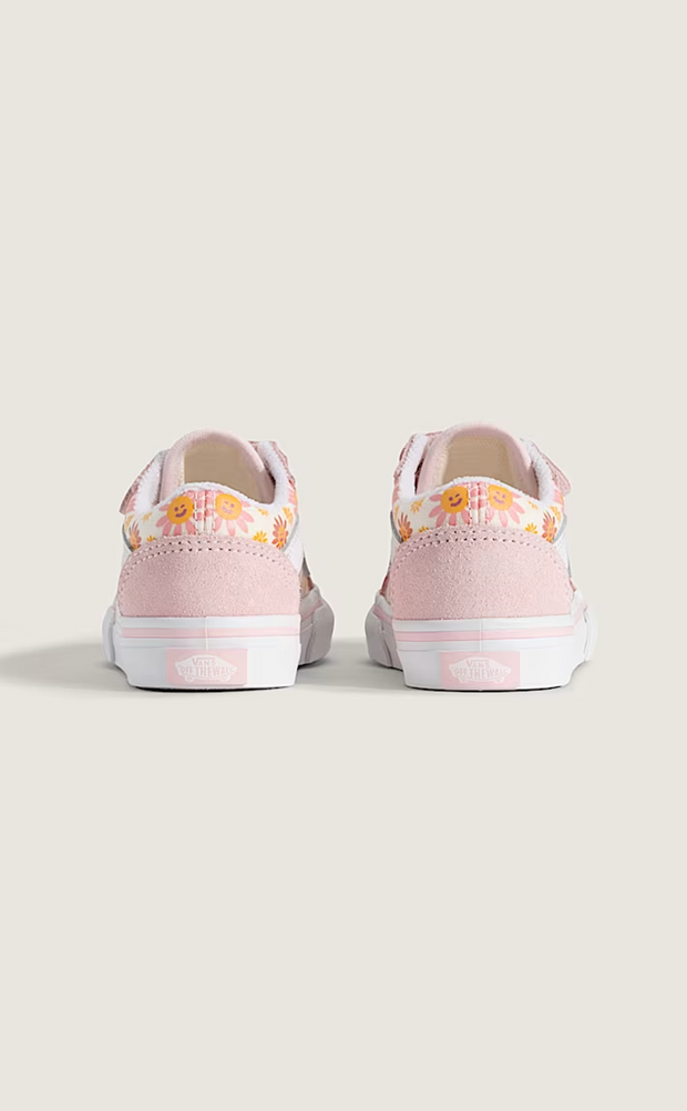 OLD SKOOL V SUNSHINE FLOWER PASTEL PINK