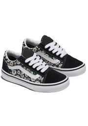 OLD SKOOL DAISIES BLACK/TRUE WHITE