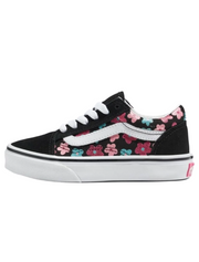 OLD SKOOL GLITTER FLOWER POWER MULTI/TRUE WHITE