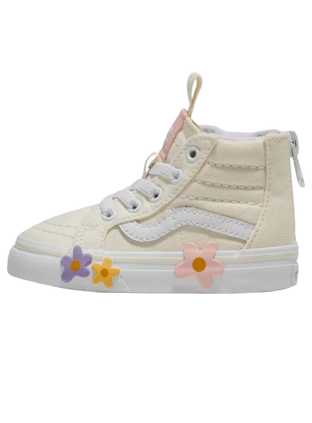 SK8-HI ZIP FLOWER EGRET