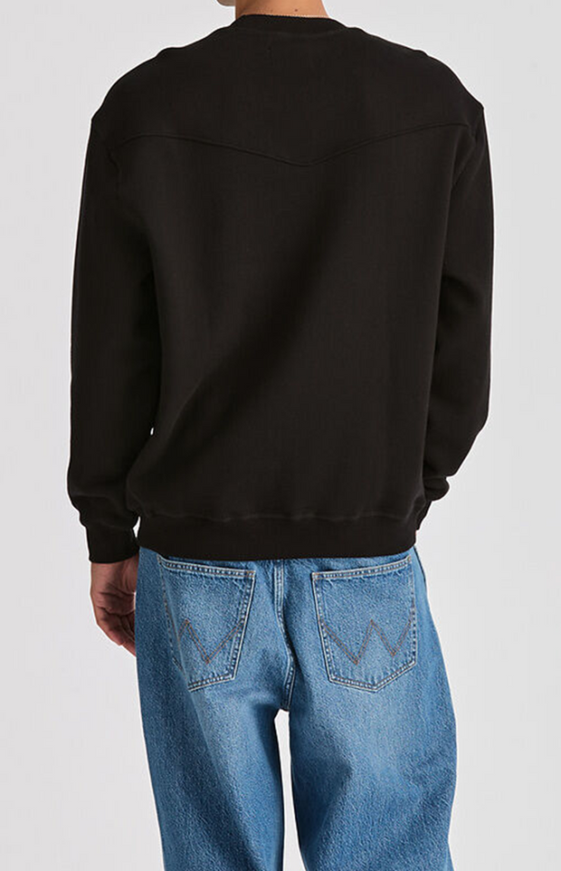 STINGER SLOUCH SWEAT BLACK