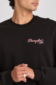 STINGER SLOUCH SWEAT BLACK