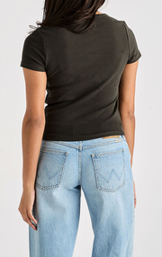 DAISY STAPLE RIB TEE