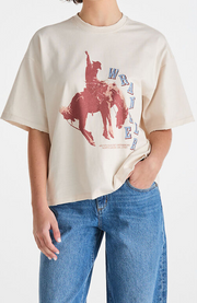 BUCKING BOXED TEE