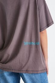 FLORAL FADE BOXY SLOUCH TEE