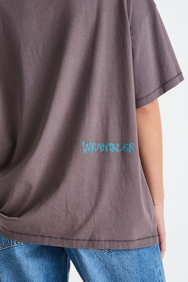 FLORAL FADE BOXY SLOUCH TEE