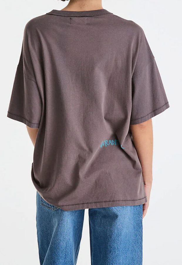 FLORAL FADE BOXY SLOUCH TEE