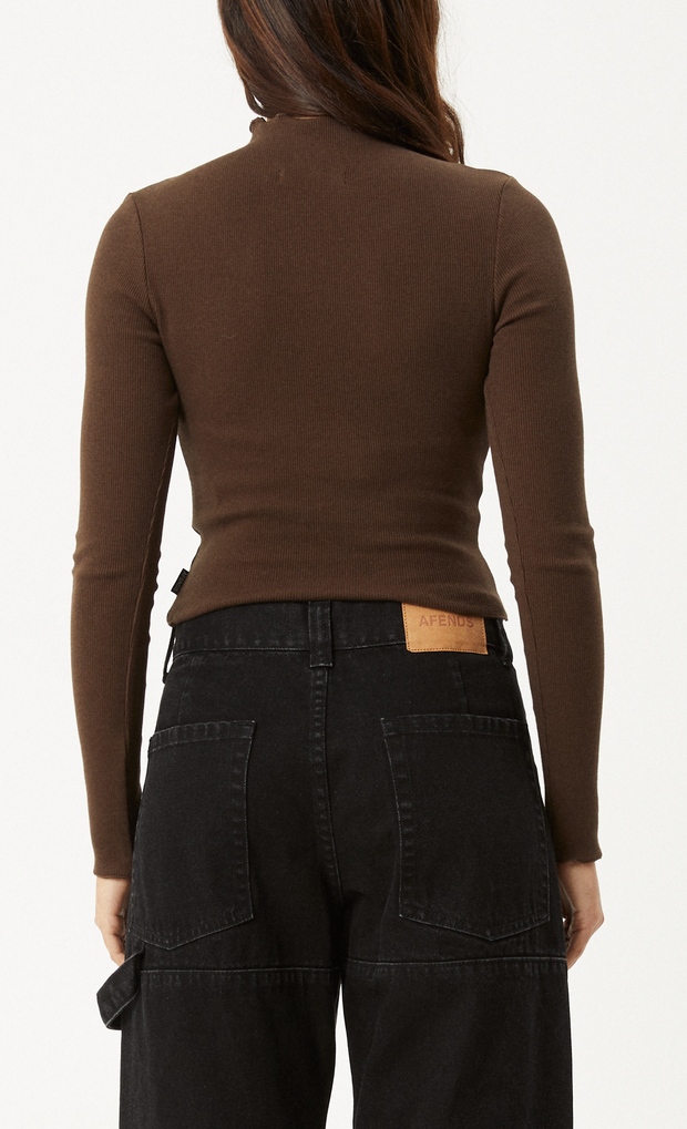 ICONIC - LONG SLEEVE RIB TOP