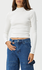 ICONIC - LONG SLEEVE RIB TOP
