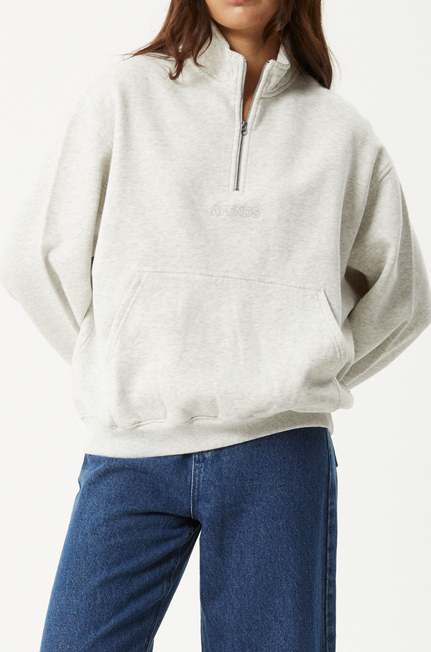 CARTER - RECYCLED QUARTER ZIP JUMPER