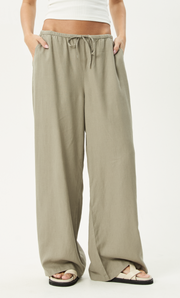 LENNI - HEMP WIDE LEG PANT