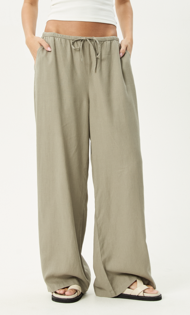 LENNI - HEMP WIDE LEG PANT
