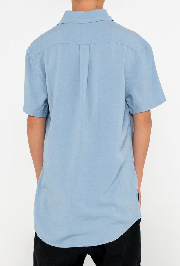 OVERTONE SHORT SLEEVE LINEN SHIRT BOYS