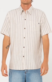 PINSTRIPE SHORT SLEEVE SHIRT