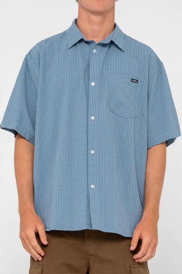 ACEMO CHECK SHORT SLEEVE SHIRT