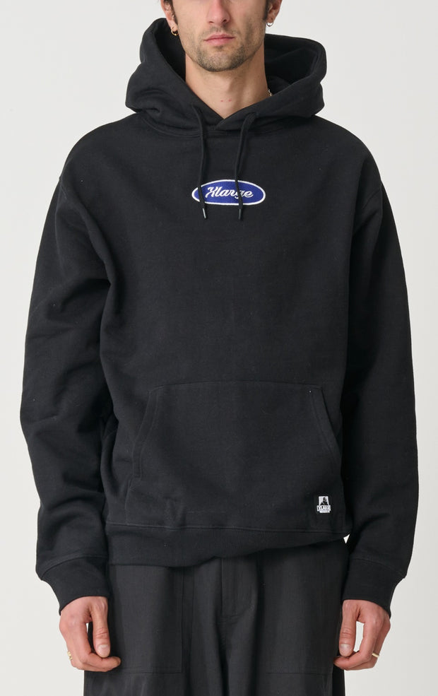 OVAL SCRIPT HOOD