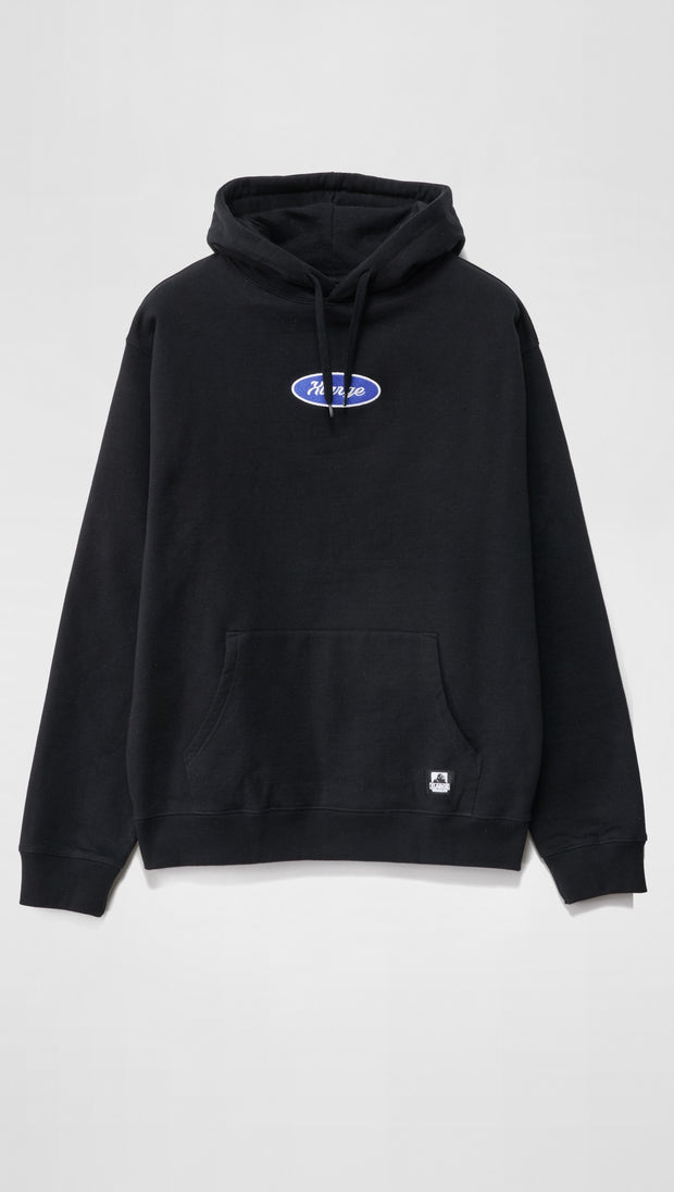 OVAL SCRIPT HOOD