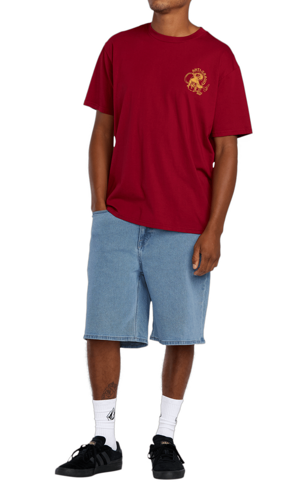 BILLOW DENIM SHORT 22