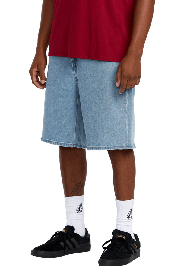 BILLOW DENIM SHORT 22