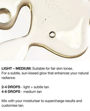 HYDRABRONZE TAN DROPS - LIGHT TO MEDIUM