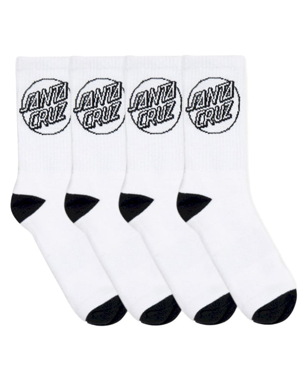 OPUS DOT CREW SOCKS 4PK - MENS