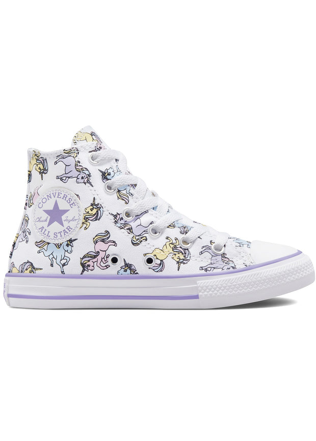 KID CT UNICORNS HI WHITE