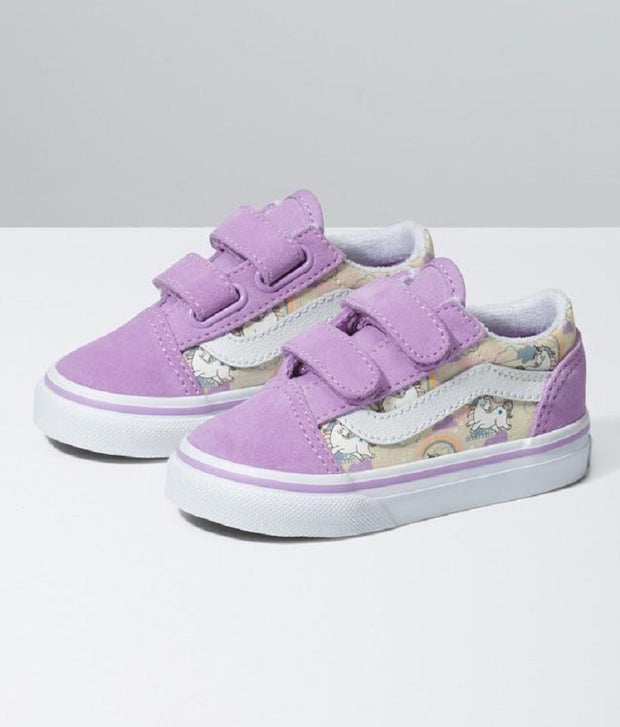 OLD SKOOL V MYTHICAL GLOW SHEER LILAC - TODDLERS